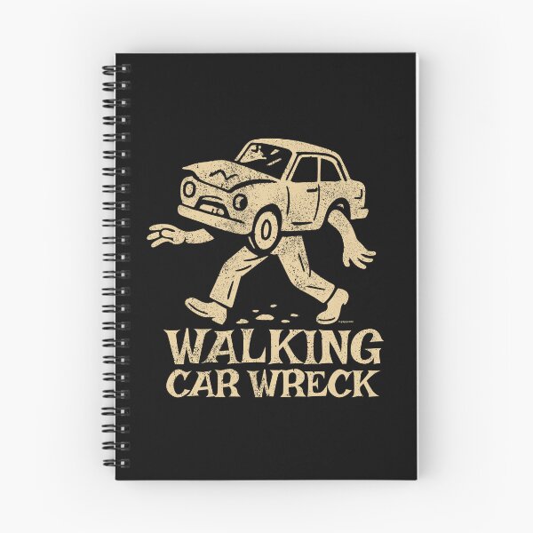 Item preview, Walking Car Wreck designed and sold by Automotive Art by Greg.