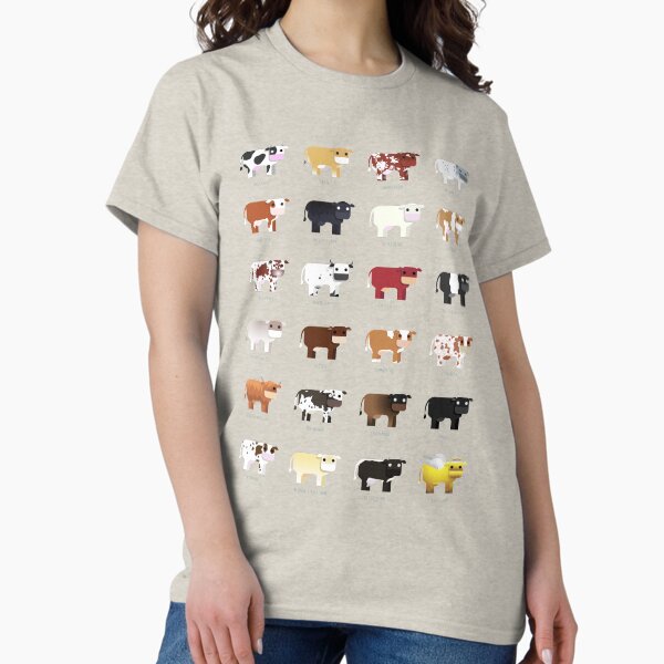 Vista previa del artículo con la obra «Variedad bovina», diseñado y vendido por Kalepanic.