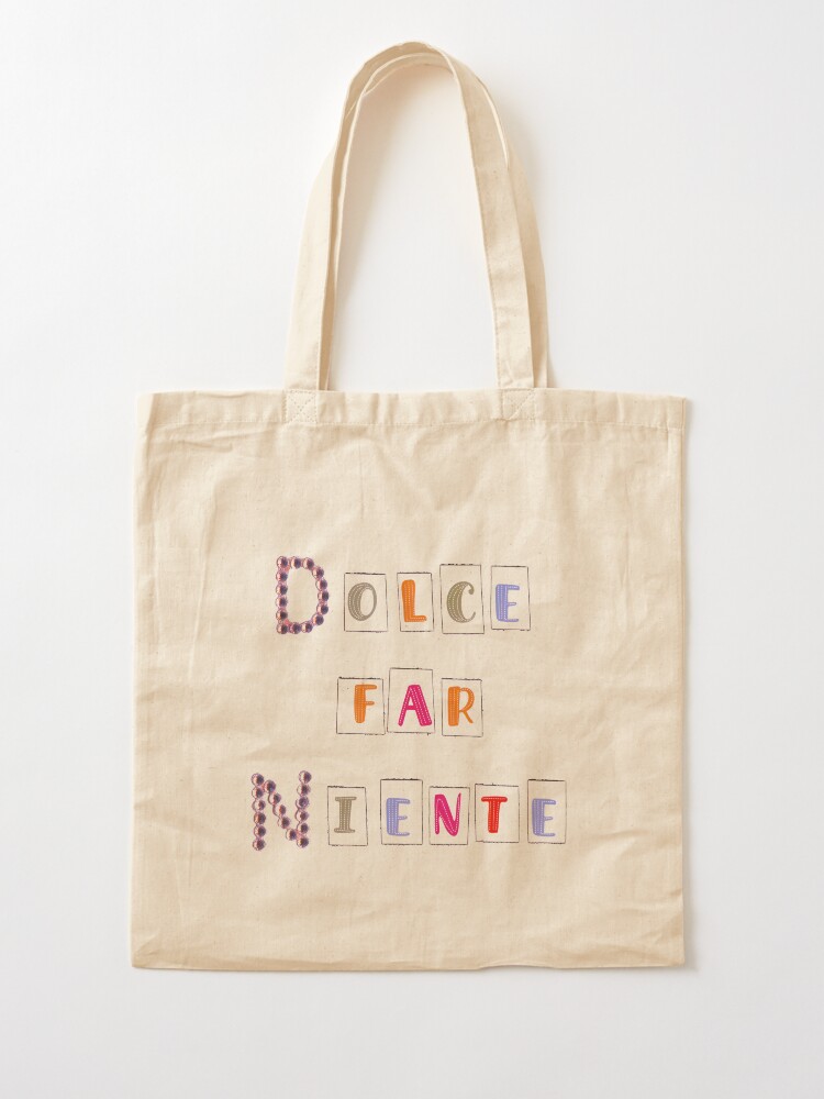 Thumbnail 2 of 5, Tote Bag, Dolce Far Niente designed and sold by LindasPhotoArt.