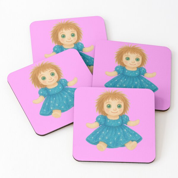 Item preview, Doll with blue dress designed and sold by PixeMeAus.