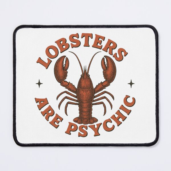 Item preview, lobsters are psychic designed and sold by TNCALakeDropLLC.