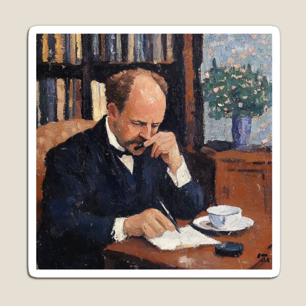 Item preview, Max Planck | Post-impressionist painting style designed and sold by ComicsFactory.