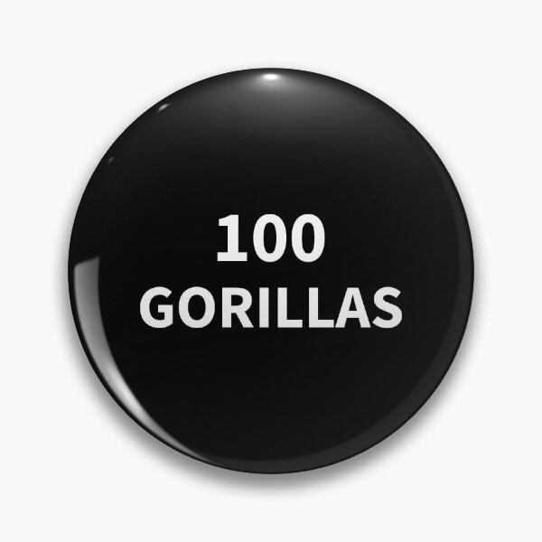Item preview, 100 gorillas designed and sold by RepYourLook.