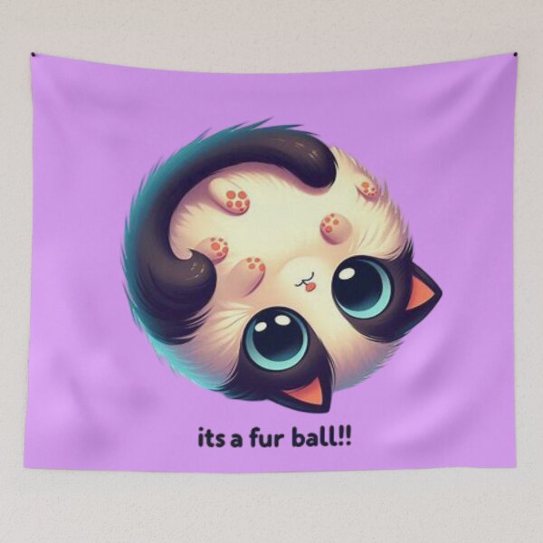 Item preview, It's a FUR BALL!! designed and sold by Shs-Kenya.