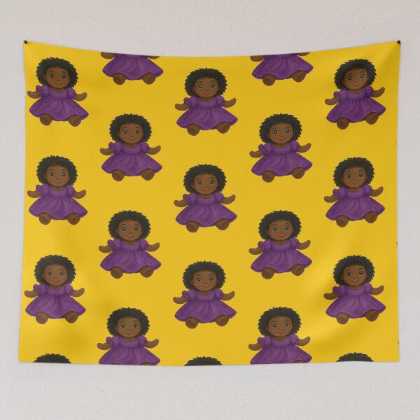 Item preview, Soft Doll in Purple designed and sold by PixeMeAus.