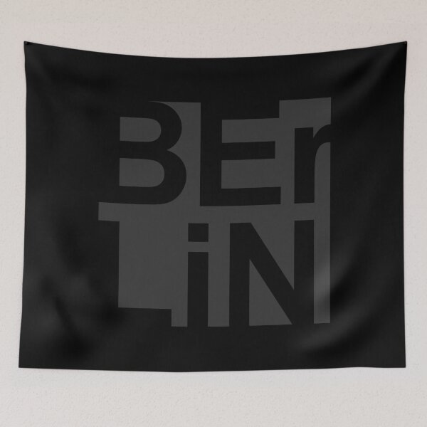 Item preview, Berlin / BLACK designed and sold by StudioDestruct.