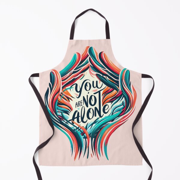 Item preview, You Are Not Alone, typography designed and sold by maxmaj.