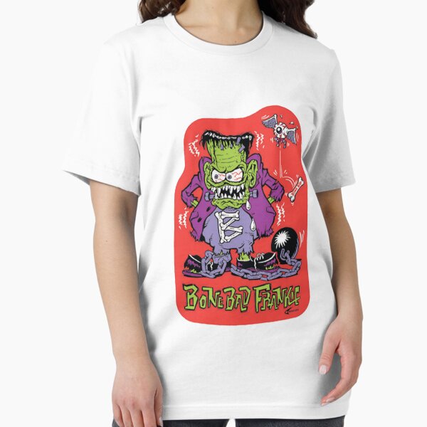 Item preview, Vintage 1990's Bonebad Frankie - Frankenstein Hot Rod Rat Fink designed and sold by linadrawstudio.