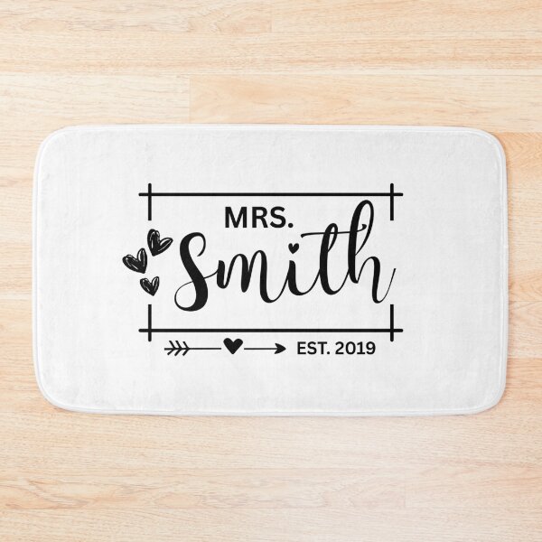 Item preview, Mrs. Smith Estimated 2019 - 6th Wedding Anniversary Gift for Her Wifey Women designed and sold by Mozaic Clothes.