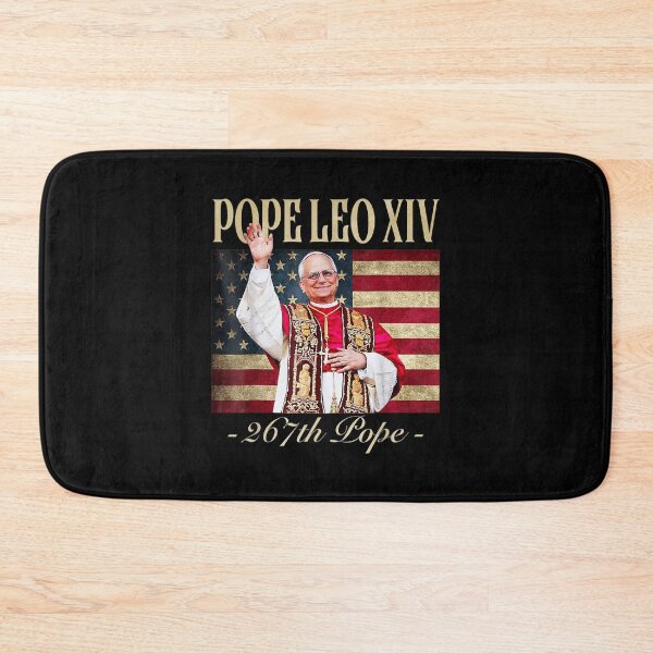 Item preview, American Pope Leo XIV 267Th US Flag Catholic Retro designed and sold by Mimoun9.