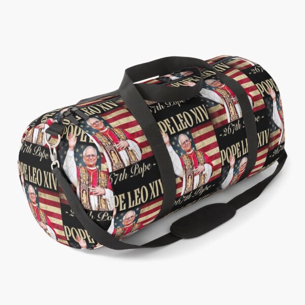 Item preview, American Pope Leo XIV 267Th US Flag Catholic Retro designed and sold by Mimoun9.