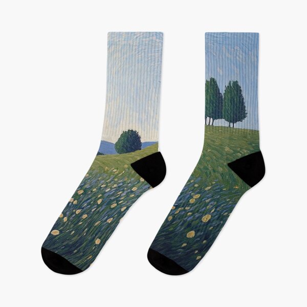 Item preview, Meadow | Post-impressionist painting style designed and sold by ComicsFactory.
