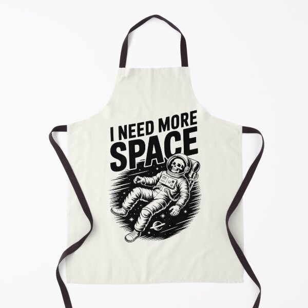 Item preview, I Need More Space | Astronaut Skeleton Retro Art designed and sold by Altered Pixels.