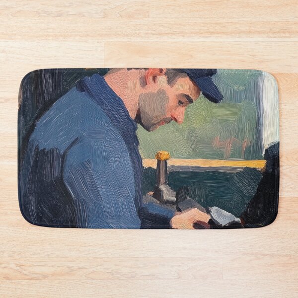 Item preview, Mechanic | Post-impressionist painting style designed and sold by ComicsFactory.