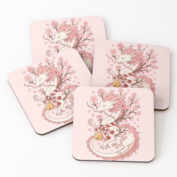 Item preview, Eastern Sakura Dragon - Cherry Blossom designed and sold by Pastel Purrade.