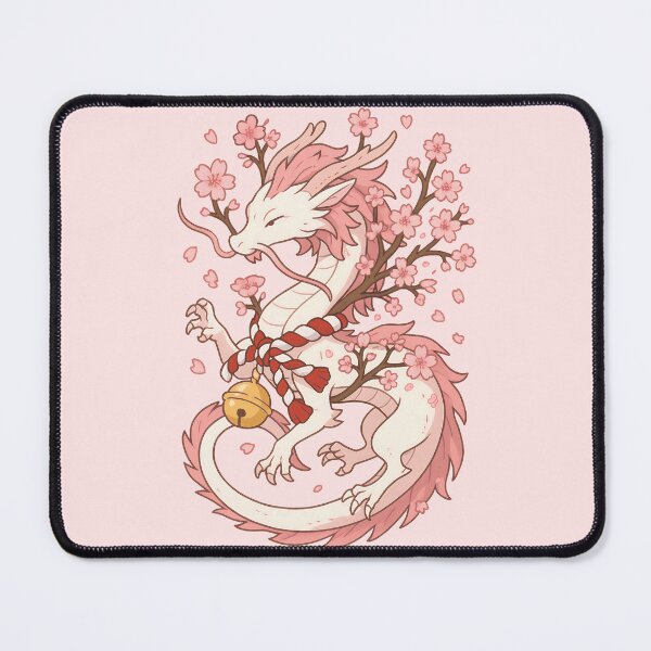 Item preview, Eastern Sakura Dragon - Cherry Blossom designed and sold by Pastel Purrade.