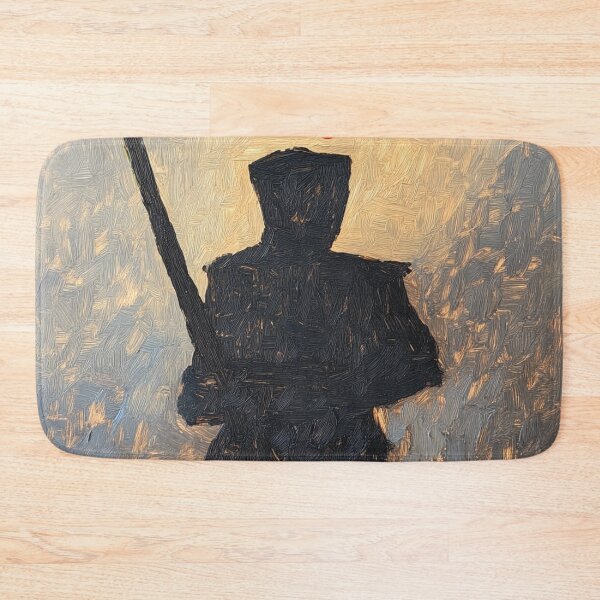 Item preview, Medieval soldier | Post-impressionist painting style designed and sold by ComicsFactory.