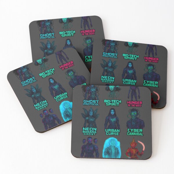 Item preview, Nine Cyberpunk Character Concepts designed and sold by Thaivi Design.