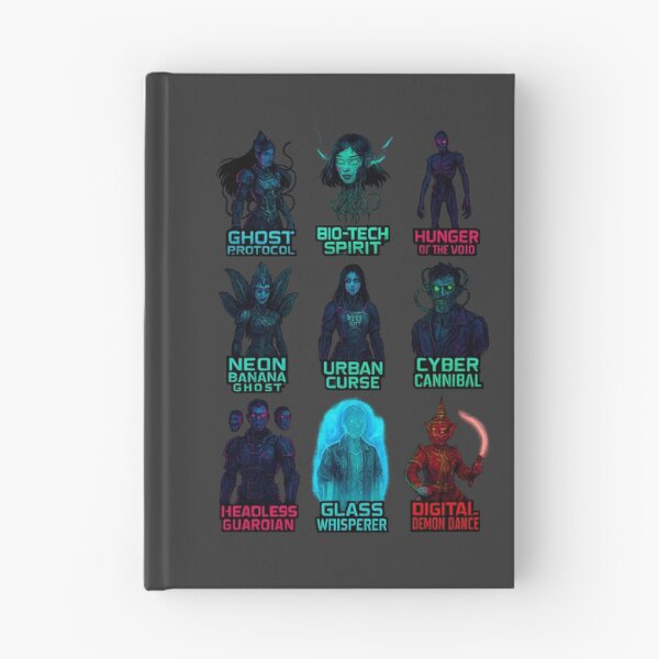 Item preview, Nine Cyberpunk Character Concepts designed and sold by Thaivi Design.