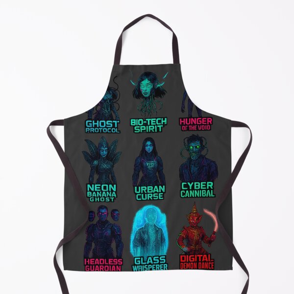 Item preview, Nine Cyberpunk Character Concepts designed and sold by Thaivi Design.