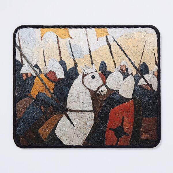 Item preview, Medieval war | Post-impressionist painting style designed and sold by ComicsFactory.