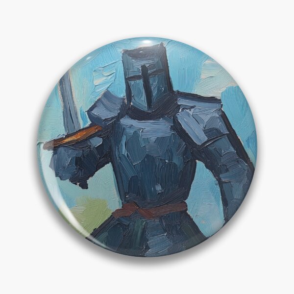 Item preview, Medieval warrior | Post-impressionist painting style designed and sold by ComicsFactory.