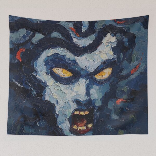 Item preview, Medusa | Post-impressionist painting style designed and sold by ComicsFactory.