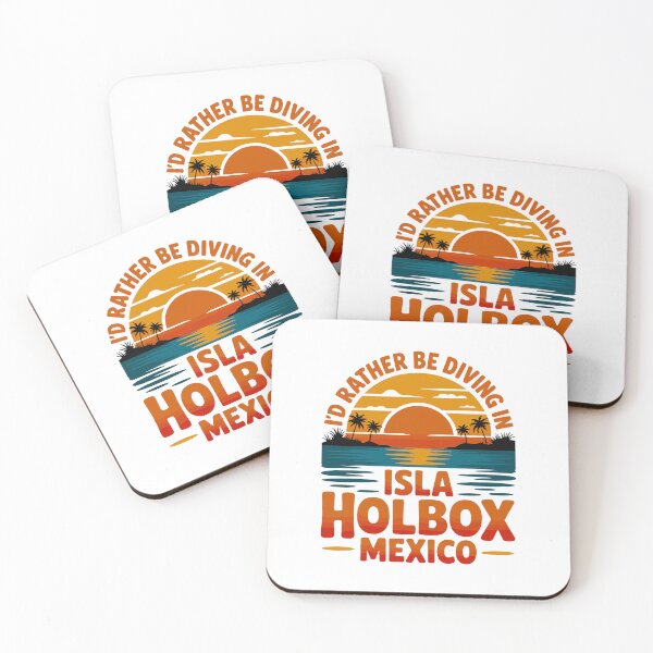 Item preview,  I'D RATHER BE DIVING IN ISLA HOLBOX – Mexico Diving Apparel – Summer Vibes for Scuba and Beach Lovers designed and sold by paulo silveira.