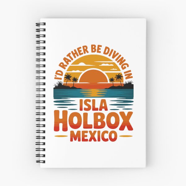 Item preview,  I'D RATHER BE DIVING IN ISLA HOLBOX – Mexico Diving Apparel – Summer Vibes for Scuba and Beach Lovers designed and sold by paulo silveira.