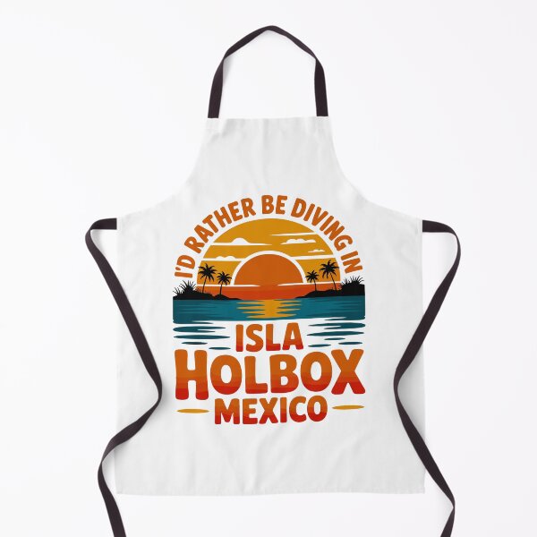 Item preview,  I'D RATHER BE DIVING IN ISLA HOLBOX – Mexico Diving Apparel – Summer Vibes for Scuba and Beach Lovers designed and sold by paulo silveira.