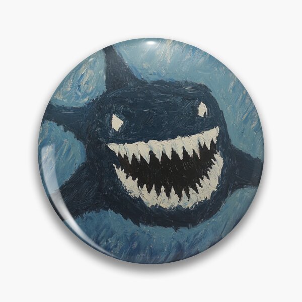 Item preview, Megalodon | Post-impressionist painting style designed and sold by ComicsFactory.