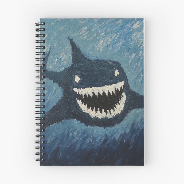 Item preview, Megalodon | Post-impressionist painting style designed and sold by ComicsFactory.