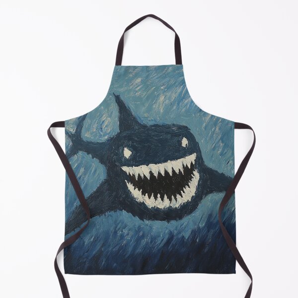 Item preview, Megalodon | Post-impressionist painting style designed and sold by ComicsFactory.