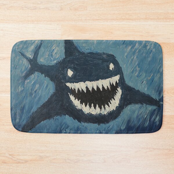 Item preview, Megalodon | Post-impressionist painting style designed and sold by ComicsFactory.