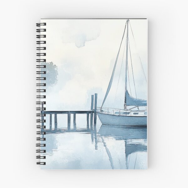 Item preview, WHISPERS OF THE MISTY DOCK  designed and sold by ArtbyRolleen.