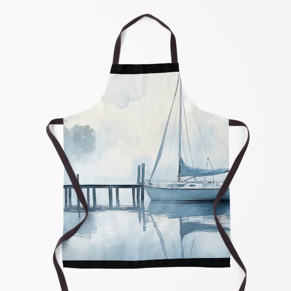 Item preview, WHISPERS OF THE MISTY DOCK designed and sold by ArtbyRolleen.