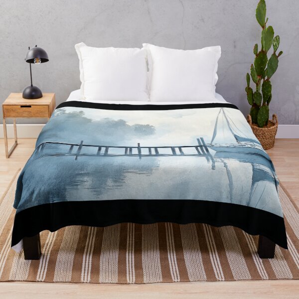 Item preview, WHISPERS OF THE MISTY DOCK  designed and sold by ArtbyRolleen.