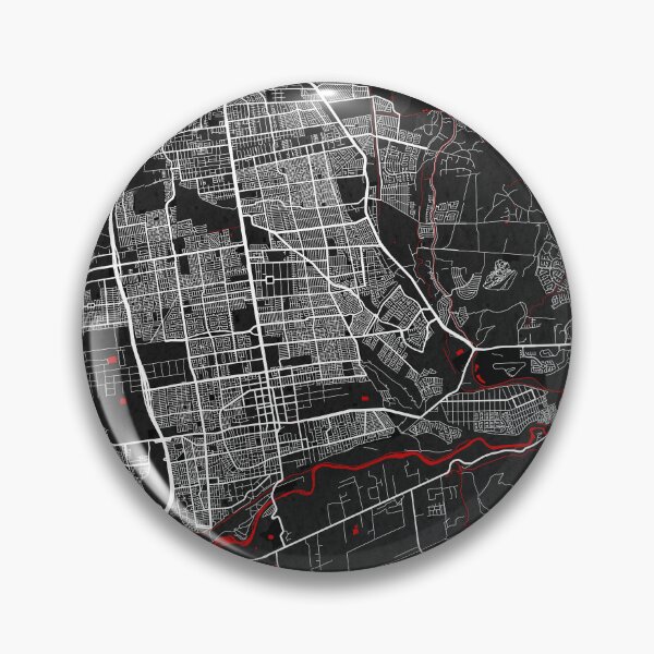 Item preview, Puente Alto City Map of Chile - Oriental designed and sold by deMAP.