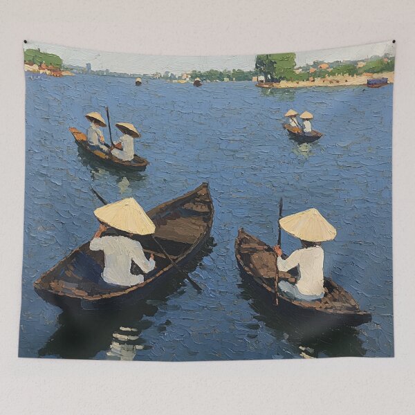Item preview, Mekong Delta | Post-impressionist painting style designed and sold by ComicsFactory.