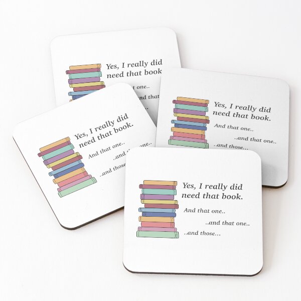Item preview, I Needed Those Books designed and sold by QuillAndBrush.