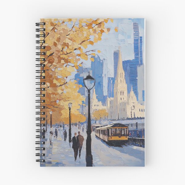 Item preview, Melbourne | Post-impressionist painting style designed and sold by ComicsFactory.