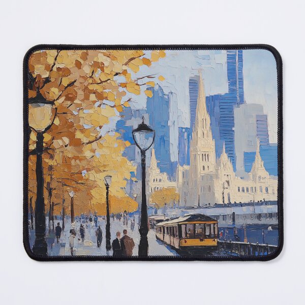 Item preview, Melbourne | Post-impressionist painting style designed and sold by ComicsFactory.