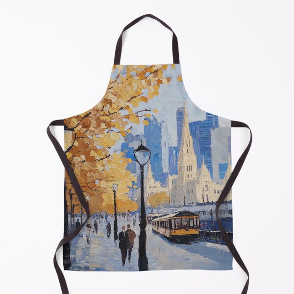 Item preview, Melbourne | Post-impressionist painting style designed and sold by ComicsFactory.