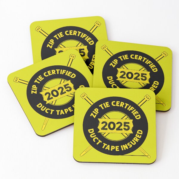Item preview, Zip Tie Certified, Duct Tape Insured Trade Emblem (UPDATED) designed and sold by CRHPOD20.