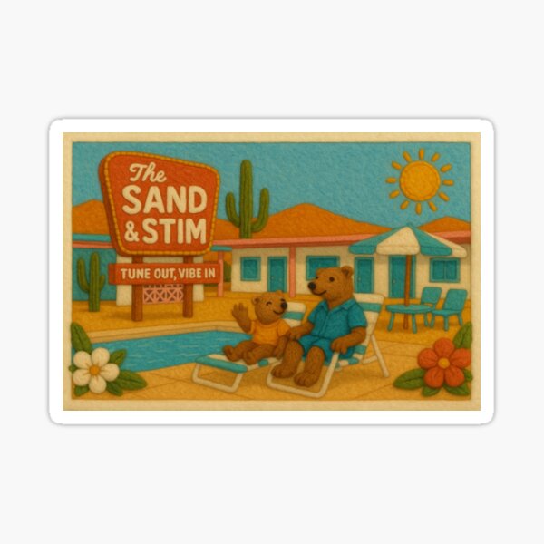 Item preview, The sand and stim designed and sold by defiantlycaring.