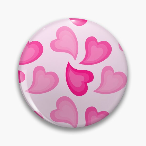 Item preview, Preppy Pink Retro Hearts Pattern designed and sold by faithinkindness.