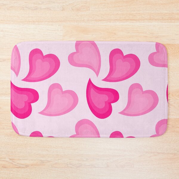 Item preview, Preppy Pink Retro Hearts Pattern designed and sold by faithinkindness.
