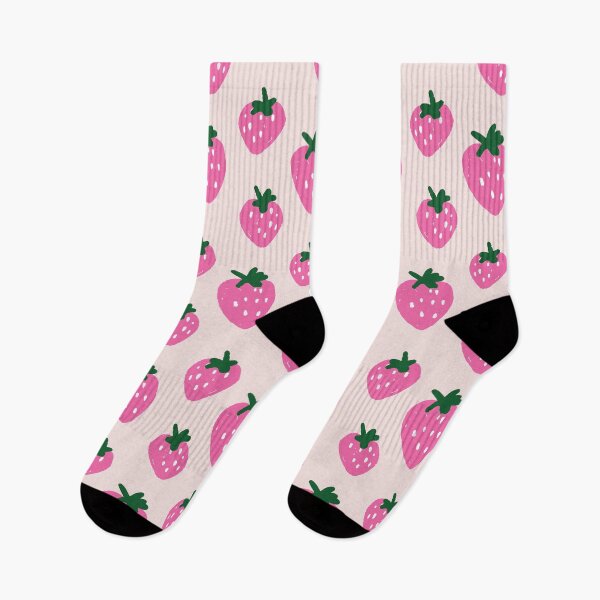Item preview, Preppy Pink Strawberry Pattern designed and sold by faithinkindness.