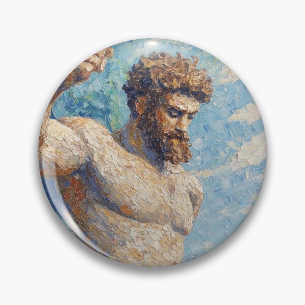 Item preview, Menoetius | Post-impressionist painting style designed and sold by ComicsFactory.