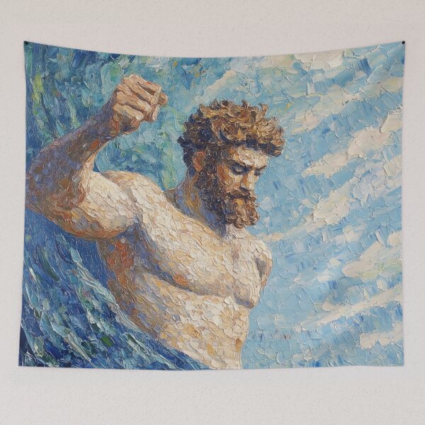 Item preview, Menoetius | Post-impressionist painting style designed and sold by ComicsFactory.
